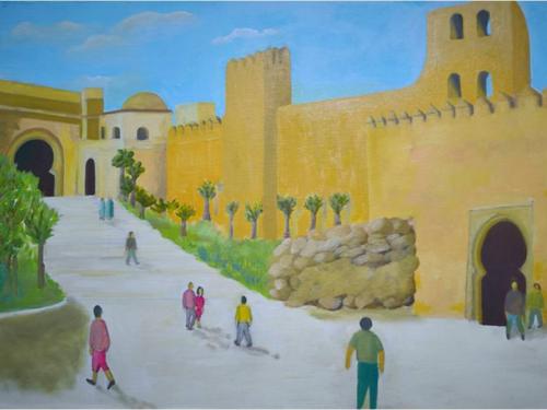 Lumière et ombre à la Kasbah